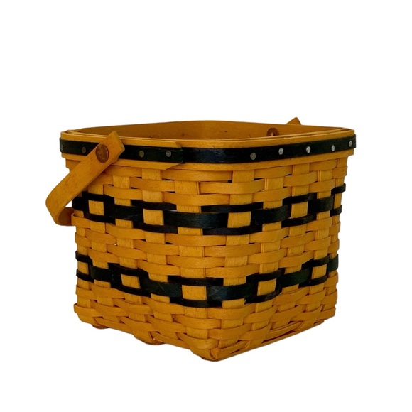 Longaberger 1999 J.W. Collection Miniature Mini Two-Pie Basket Combo - Picture 7 of 16